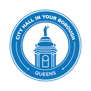 City Hall in Your Borough Queens logo